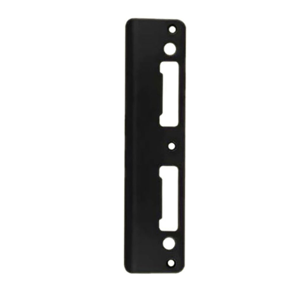 Latch & Deadbolt Strike Plate, 2-1/4 Door - Rustic Umber - Latch & Deadbolt Strike Plate, 2-1/4 Door - Rustic Umber