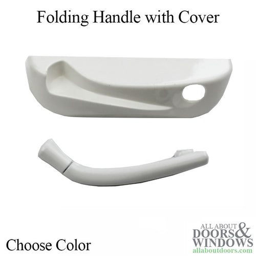 Folding Handle with Cover, Fits Truth Encore Operator, Left Hand - Choose Color - Folding Handle with Cover, Fits Truth Encore Operator, Left Hand - Choose Color