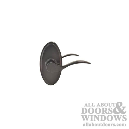 Weslock Bordeau Privacy Door Lever Oil Rub Bronze Oval Right Hand Door Handle - Weslock Bordeau Privacy Door Lever Oil Rub Bronze Oval Right Hand Door Handle