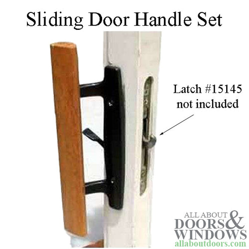 Sliding Patio Door Handle Set 3-15/16