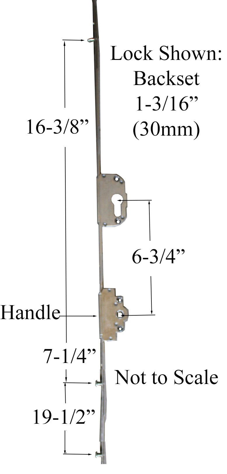 G-U Hinged Door Tilt & Turn Lockable Drive Gear - Choose Backset - G-U Hinged Door Tilt & Turn Lockable Drive Gear - Choose Backset