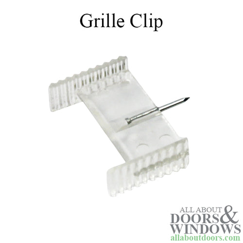 Window Grille/ Grid Parts: 7/8 Inch, Sliding Grille Clip, Needle - Window Grille/ Grid Parts: 7/8 Inch, Sliding Grille Clip, Needle
