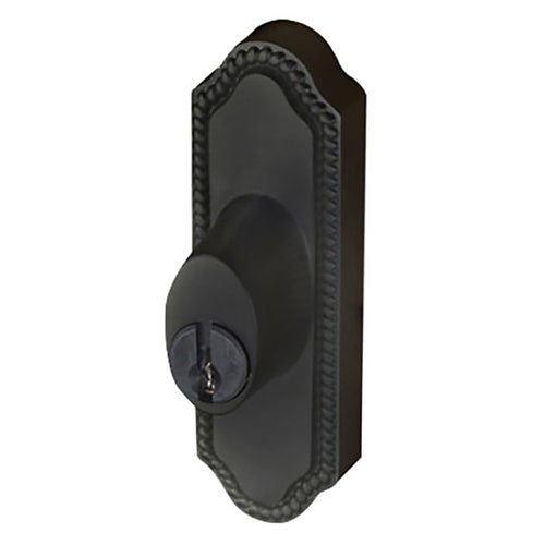 Andersen Frenchwood Gliding Door - Keyed Lock - Left Hand - Oil Rubbed Bronze - Andersen Frenchwood Gliding Door - Keyed Lock - Left Hand - Oil Rubbed Bronze