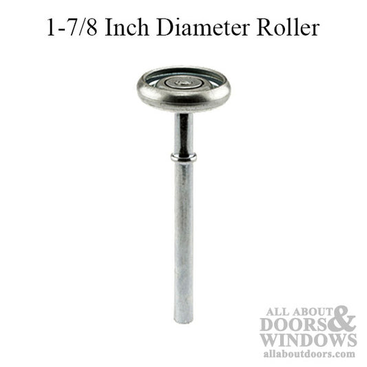 1-7/8 Inch Diameter Roller with 4-1/2 Inch Stem for 2 Inch J-Track for Garage Door