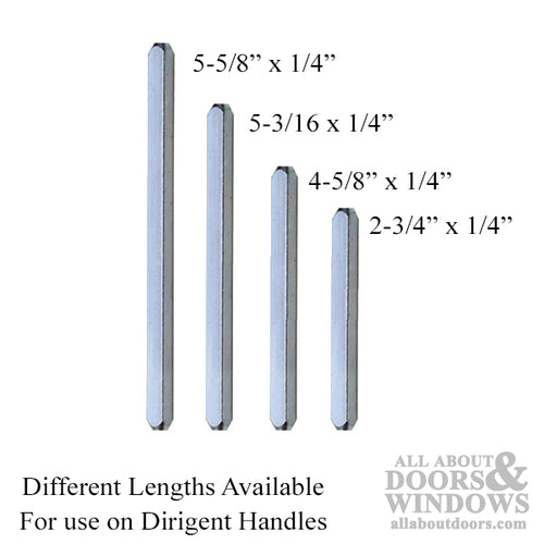 Square Spindle,  5-3/16