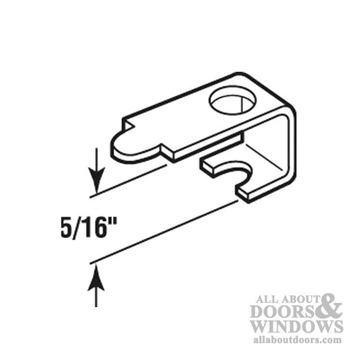 Casement Clips, 5/16