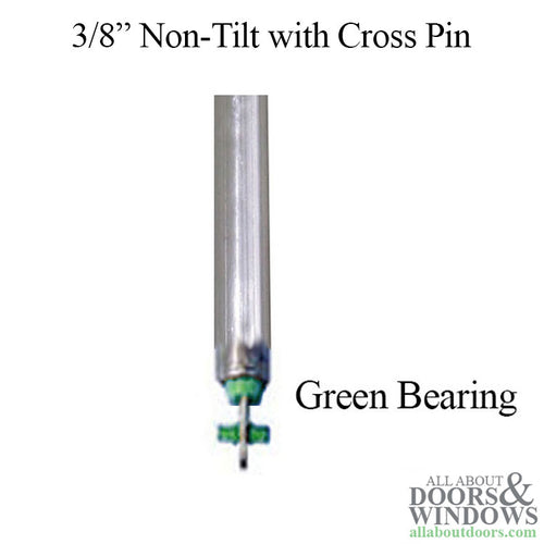 3/8” Spiral Non-Tilt Cross Pin Balance Rod, Green Bearing - 3/8” Spiral Non-Tilt Cross Pin Balance Rod, Green Bearing