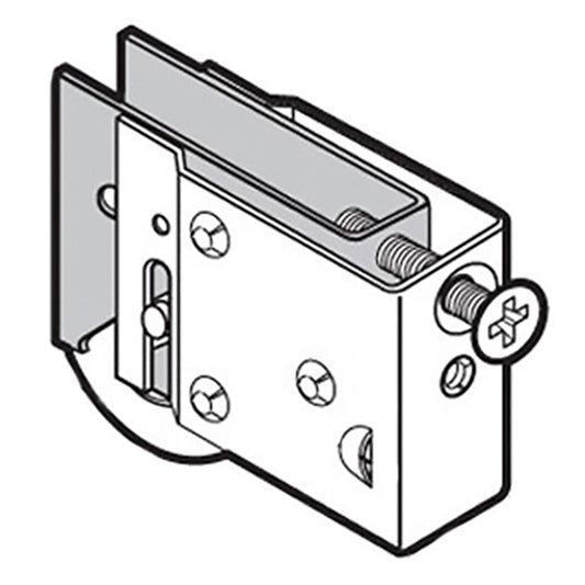 Sliding Patio Door Roller Assembly with Adjustable Steel Housing 1.5 Inch Steel Ball Bearing Wheel Diameter