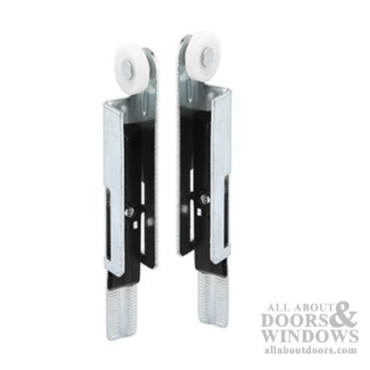 Closet Door Roller, 15/16 inch Wheel - LH and RH pair