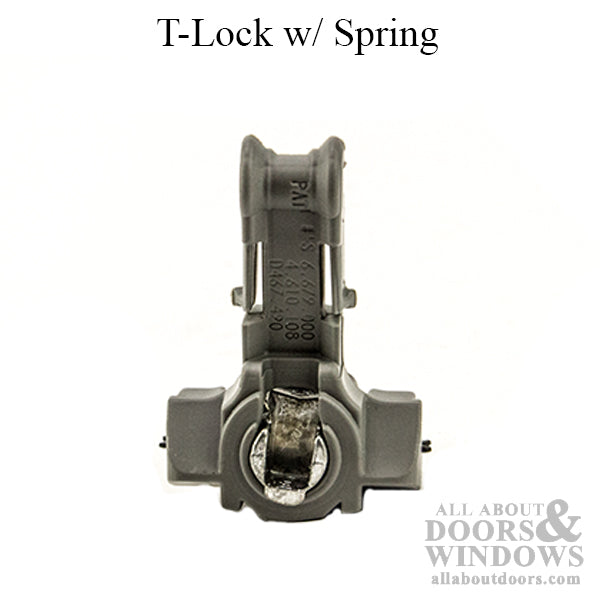 T-Lock w/ Spring - Aluminum Puck, Open Cam, Inverted Channel Balance - T-Lock w/ Spring - Aluminum Puck, Open Cam, Inverted Channel Balance