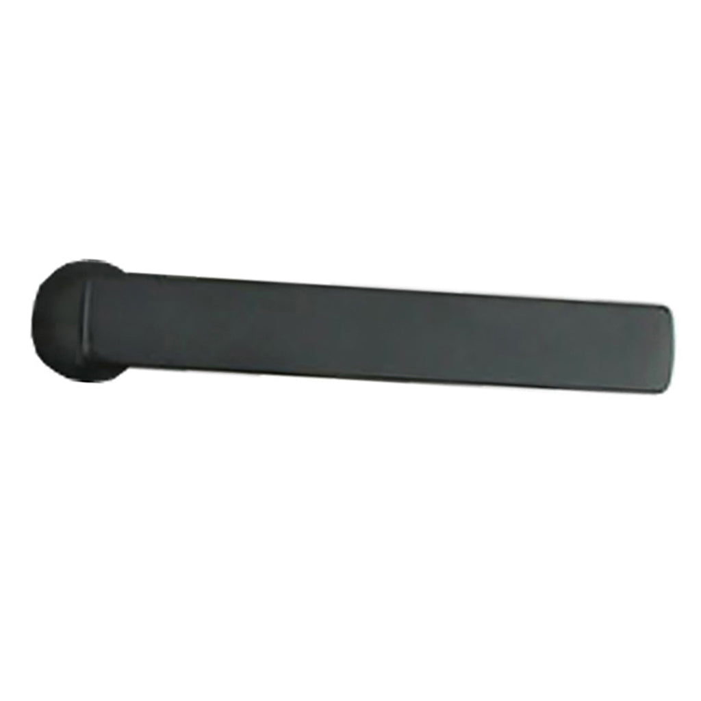 Fixed Dallas Lever Handle for Dummy Handlesets - Matte Black - Fixed Dallas Lever Handle for Dummy Handlesets - Matte Black