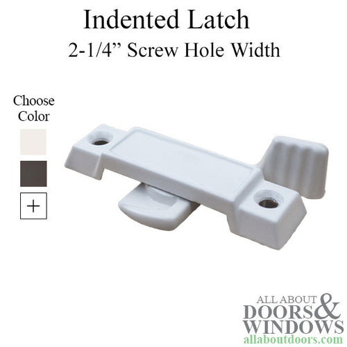 2-1/4 Inch Sash Lock with 3/8 Inch Latch Projection - Choose Color - 2-1/4 Inch Sash Lock with 3/8 Inch Latch Projection - Choose Color