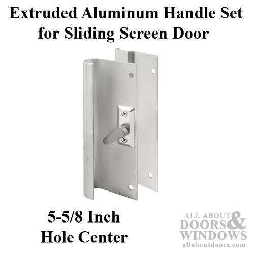 Sliding Patio Door Handle Set with 5-5/8