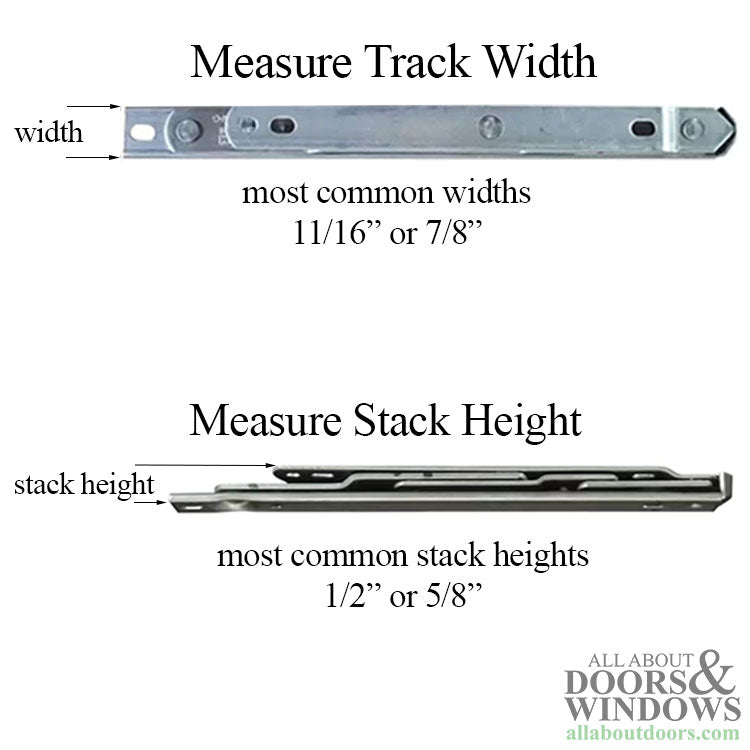 Anderberg 222SS 4 Bar Casement Window Egress Hinge with Stop Stainless Steel - Anderberg 222SS 4 Bar Casement Window Egress Hinge with Stop Stainless Steel