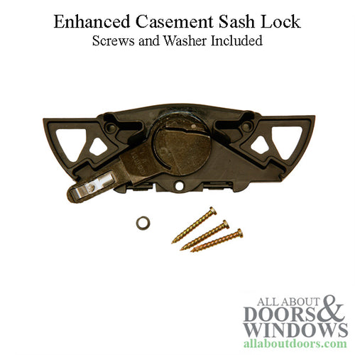 Andersen Perma-Shield Enhanced Casement Lower Sash Lock - Left - Andersen Perma-Shield Enhanced Casement Lower Sash Lock - Left