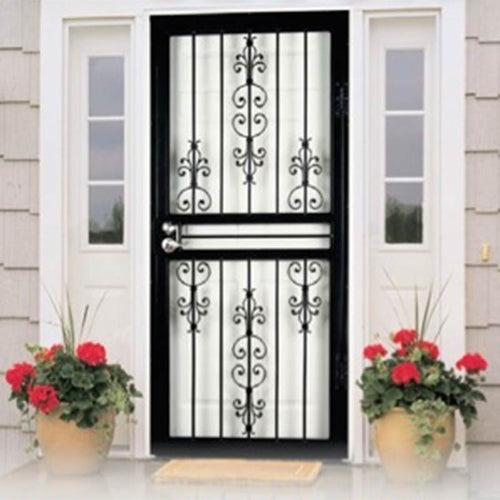 Larson Garden View Security Door with Steel Frame - Larson Garden View Security Door with Steel Frame