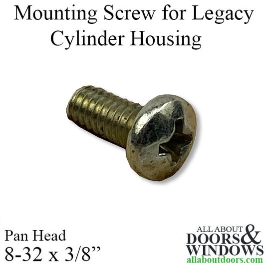 Machine Screw for 14249 Cylinder Housing 8-32 x 3/8 Inch Pan Head MS YZ