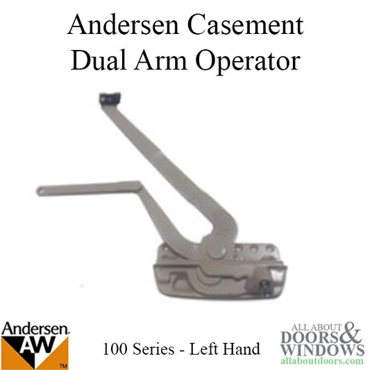 Andersen 100 Series Casement Dual arm Operator, Left Hand