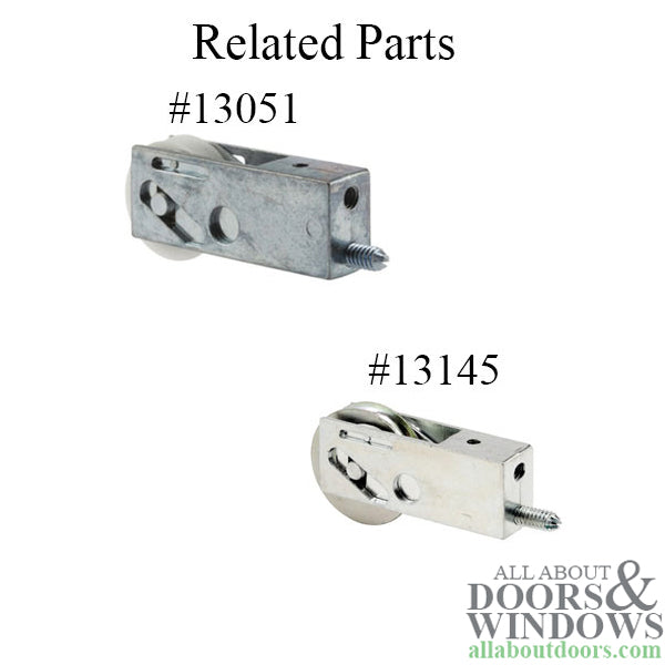 Sliding Patio Door Roller Assembly with Adjustable Housing 1.5 Inch Steel Wheel Diameter - Sliding Patio Door Roller Assembly with Adjustable Housing 1.5 Inch Steel Wheel Diameter