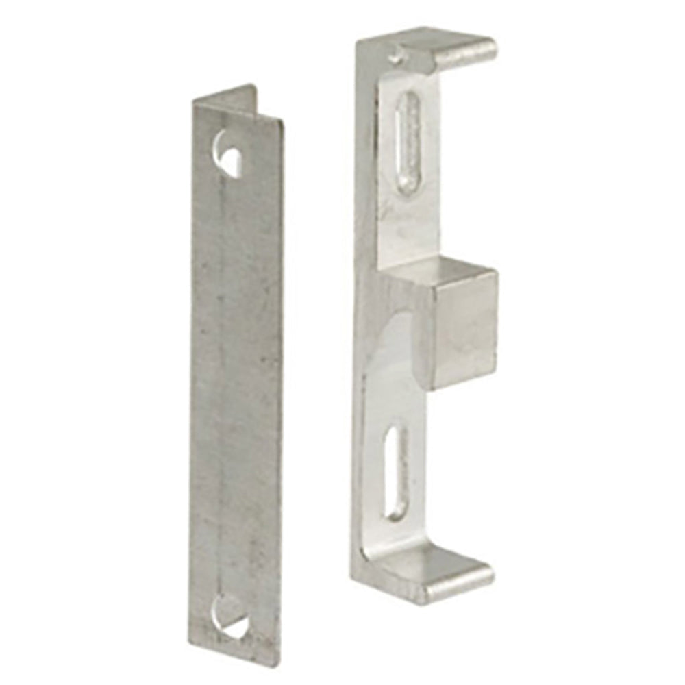 Strike Plate Keeper for Sliding Patio Door Face Mounted 1-3/4