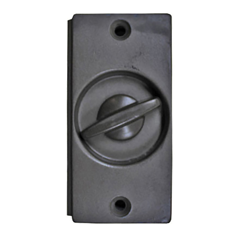 Andersen 3-Panel Primed Gliding Door Screen Latch / Lock - Stone - Andersen 3-Panel Primed Gliding Door Screen Latch / Lock - Stone