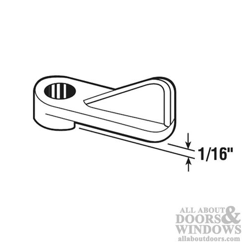 Window Screen Plastic Clips, 1/16 Inch, White -12 Pack - Window Screen Plastic Clips, 1/16 Inch, White -12 Pack