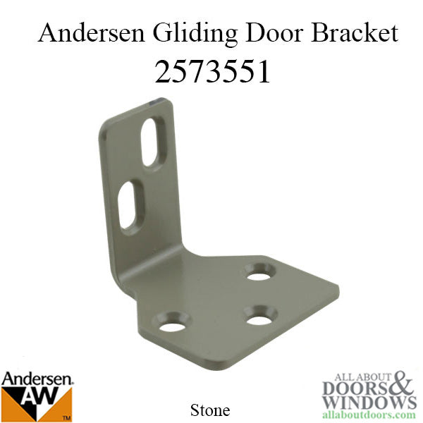 3 Hole Stationary Top Panel Top Bracket - Stone - 3 Hole Stationary Top Panel Top Bracket - Stone