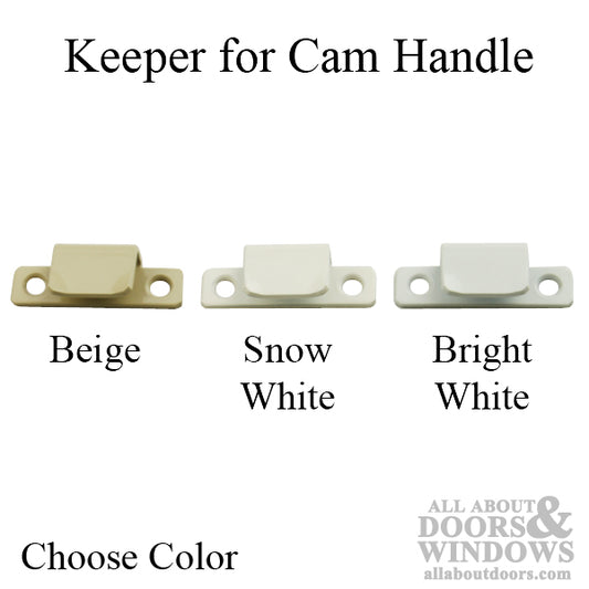 Keeper for Cam handle for Hopper window - Choose Color