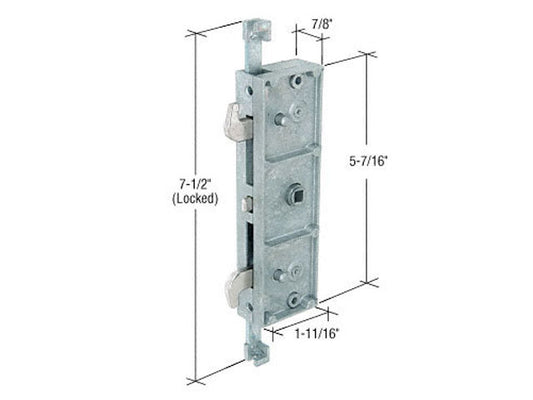 Mortise Lock, 2 Point,  Vinyl sliding patio glass door parts