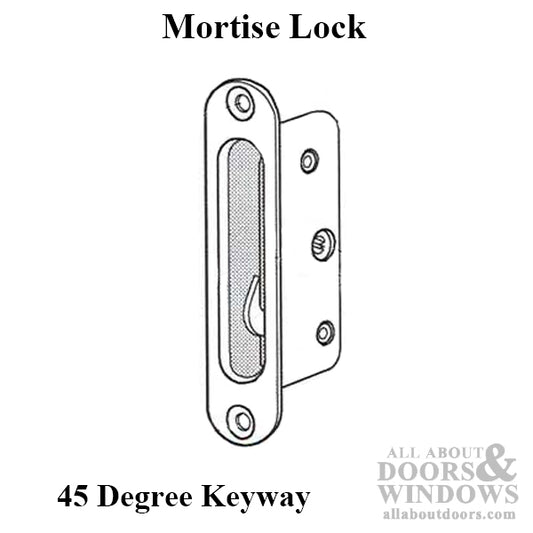 Mortise Lock with recessed Housing - Discontinued