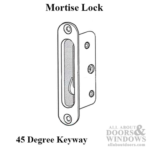 Mortise Lock with recessed Housing - Discontinued - Mortise Lock with recessed Housing - Discontinued