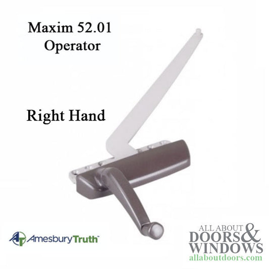 Truth Maxim 52.01 Single arm casement operator, Right Hand