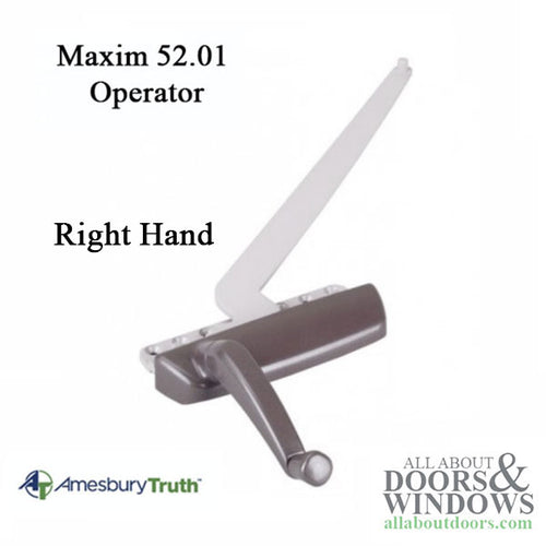 Truth Maxim 52.01 Single arm casement operator, Right Hand - Truth Maxim 52.01 Single arm casement operator, Right Hand