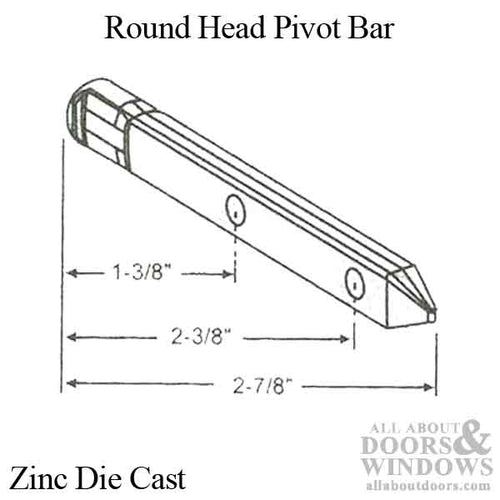 Pivot Bar, 2-7/16