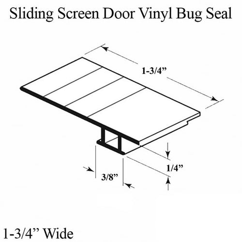 Vinyl Bug Seal 1-3/4