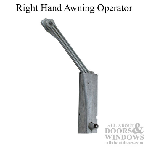 Vintage Right Hand Awning Window Operator - Vintage Right Hand Awning Window Operator