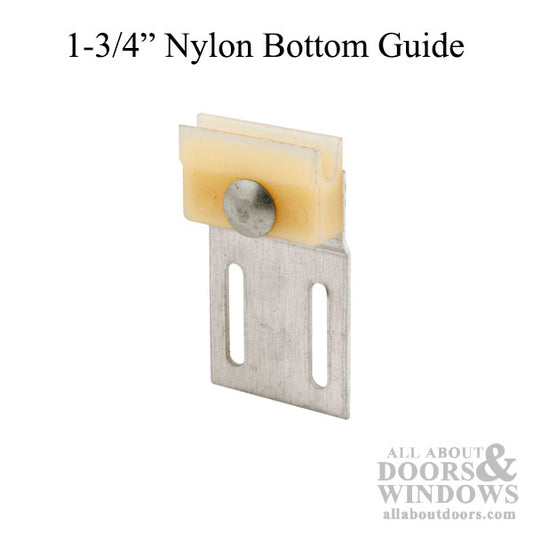 1-3/4 Inch Nylon Bottom Guide for Sliding Screen Door