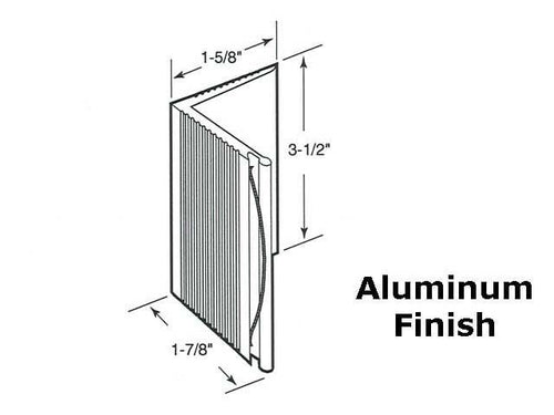 Latch and Pull - Vinyl and Aluminum Sash Hardware, Extruded Aluminum - Aluminum - Latch and Pull - Vinyl and Aluminum Sash Hardware, Extruded Aluminum - Aluminum