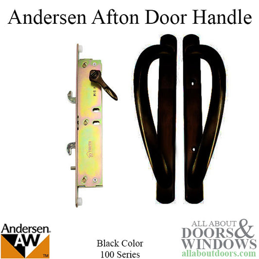 Andersen 100 Series Afton Glass door handle - Black