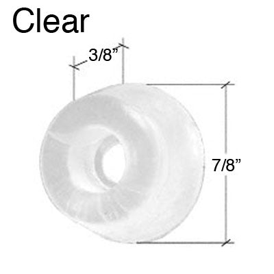 Self-Adhesive Shower Tub Enclosure Door Bumper 3/4 Inch