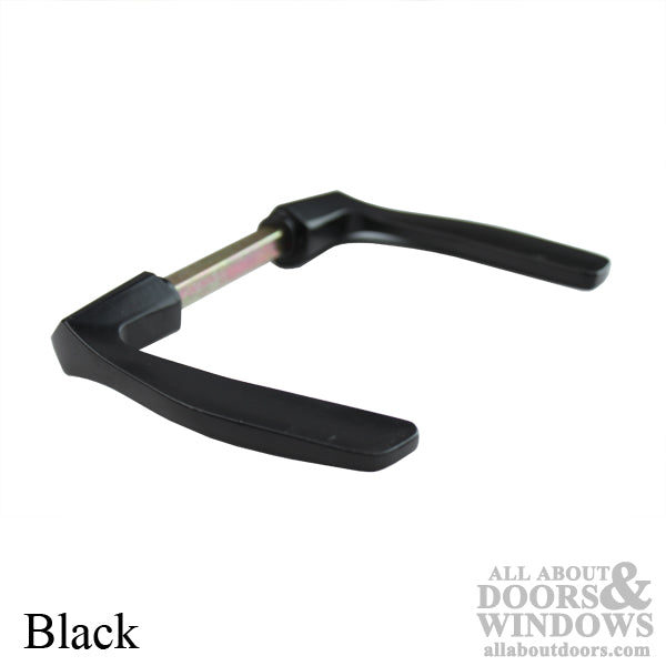 Papaiz Replacement MZ-33 Flat Style Handle Set for Hinged Doors - Papaiz Replacement MZ-33 Flat Style Handle Set for Hinged Doors