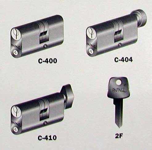 Papaiz Lock, SIngle, Round Thumb turn - Papaiz Lock, SIngle, Round Thumb turn