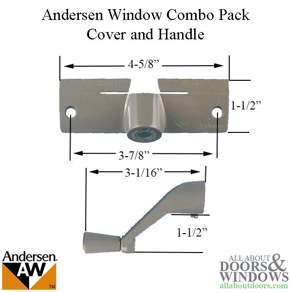 Andersen Window Operator For Casement Windows Cover and Handle Operator Stone - Andersen Window Operator For Casement Windows Cover and Handle Operator Stone