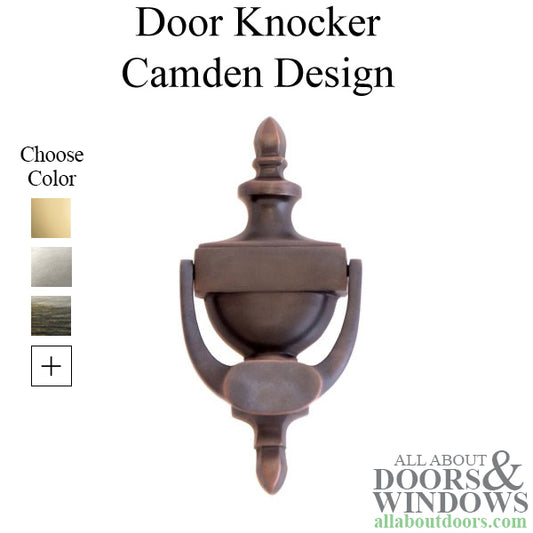 Camden Knocker 7-9/16" - Choose Color