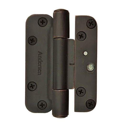 Andersen Single Hinge, Left Hand (2005-Present) - Distressed Bronze