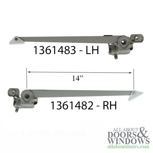 Andersen Casement Window Operator Right Handed Single Arm Operator - Andersen Casement Window Operator Right Handed Single Arm Operator