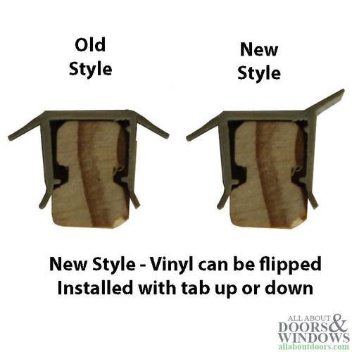 Side and Head Parting Stop for Wood Sliding Glass Doors Weatherstrip 80