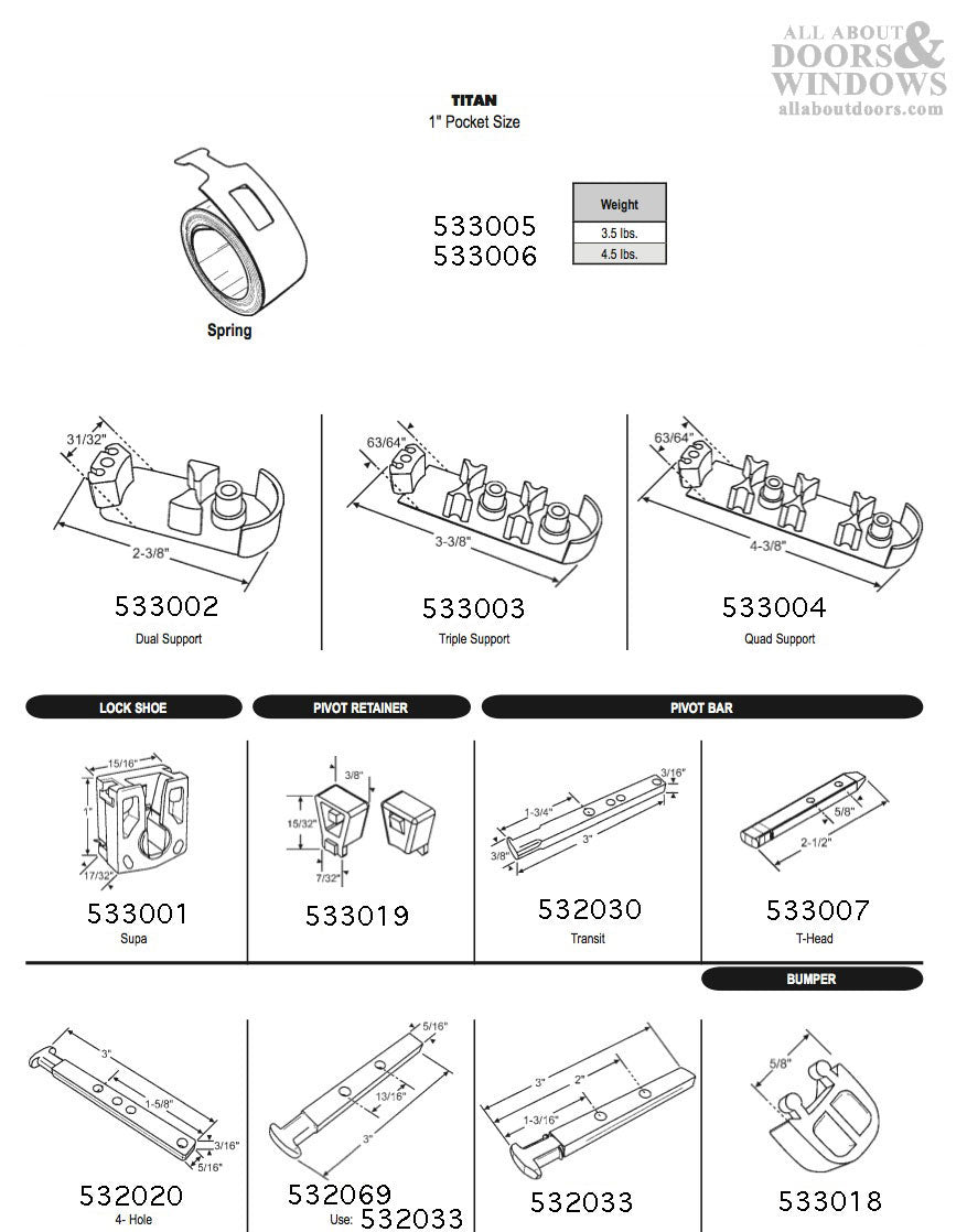 Coil Spring, 1/2 Constant Force  3.5 pound 1 inch Pocket - Coil Spring, 1/2 Constant Force  3.5 pound 1 inch Pocket