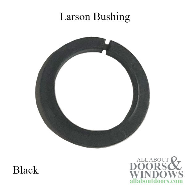 Larson Black 'T' Split Nylon Bushings - Pair for Pella 6000 Series Handle Set - Larson Black 'T' Split Nylon Bushings - Pair for Pella 6000 Series Handle Set