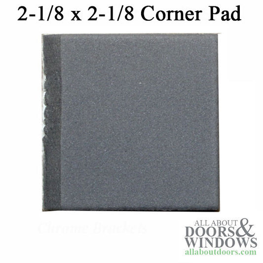 Corner Pad 2.125 x 2.125 x .288 Adhesive Back